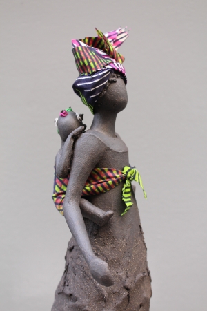 Femme africaine et son enfant