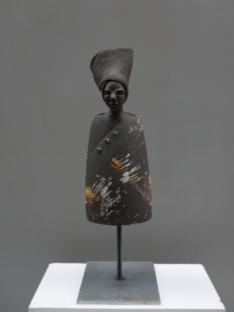 Buste homme sur socle