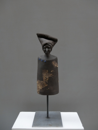 Buste homme sur socle