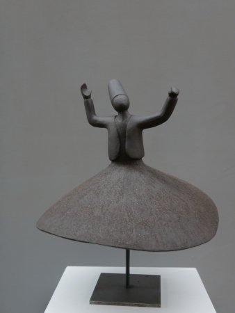 Derviche tourneur sur socle