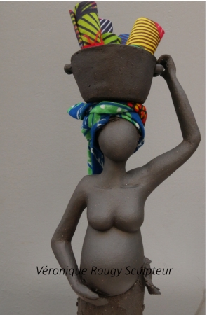 Femme africaine enceinte