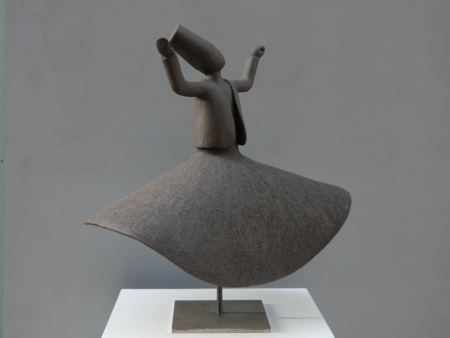 Derviche tourneur sur socle
