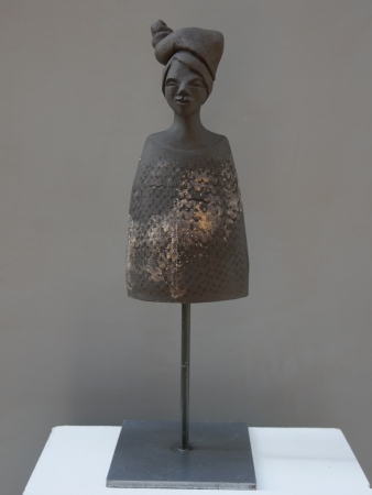 Buste femme sur socle