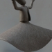 Derviche tourneur sur socle